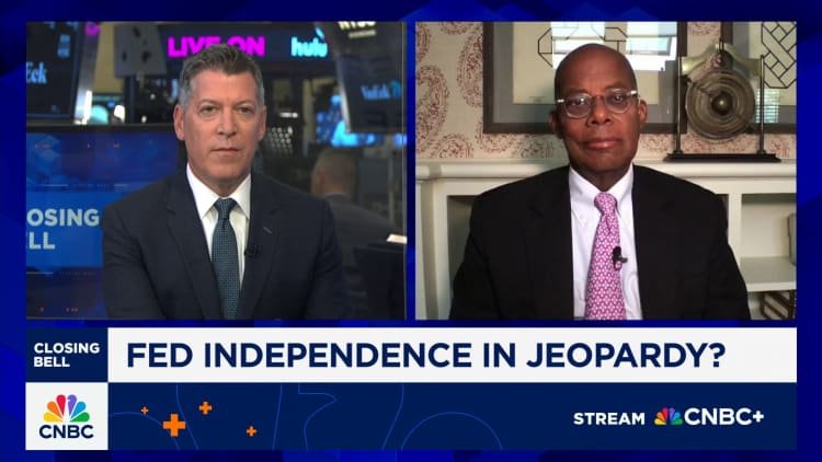 Trump's making a direct effort to undermine the Fed's independence, says Roger Ferguson