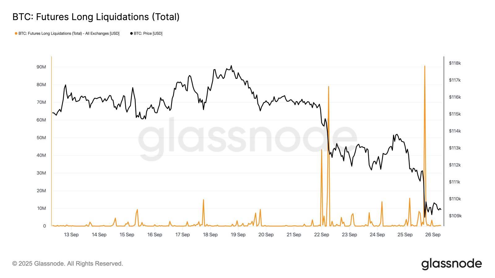 Bitcoin Long Liquidations
