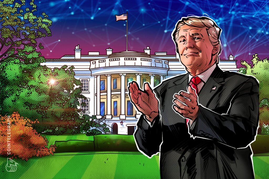 Golden Trump Statue Holding Bitcoin Appears in DC