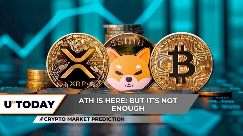 Crypto Market Prediction: Bitcoin (BTC) ATH Is Nothing, XRP Begins $5 Run, Shiba Inu (SHIB) No Choice at $0.000013