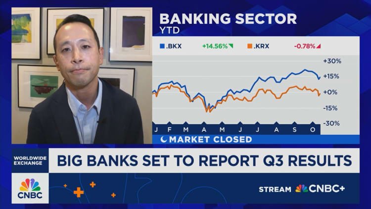 Hugh Son: Wall Street is expected to power results once again this quarter