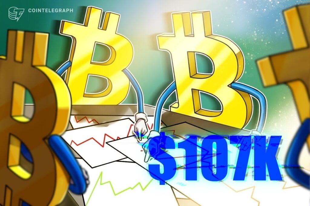 Bitcoin Whale Adds Short Exposure as BTC Dips Under $110,000