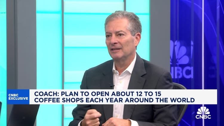 More than 100 Coach coffee shops are on the way, says CEO