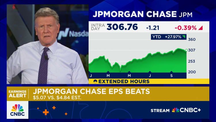 JPMorgan Chase tops estimates on better-than-expected trading, investment banking results