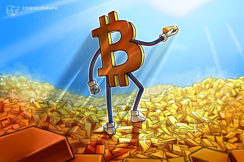 Bitcoin Worth Half of Gold by 2028 Halving: Analyst