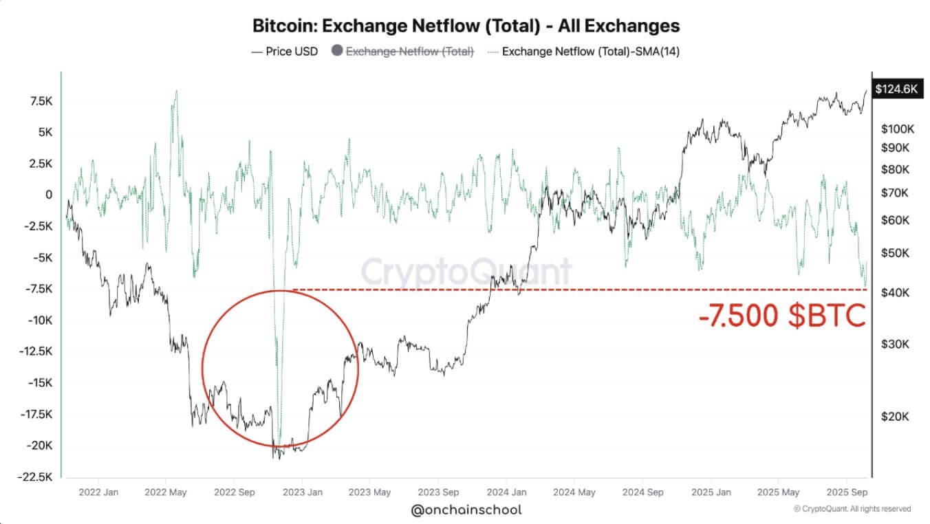 Bitcoin Netflow